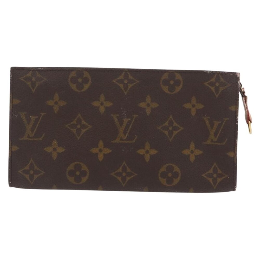 Louis Vuitton Monogram Bucket GM Accessory Pouch Brown